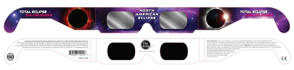 North American Solar Eclipse Viewing Glasses